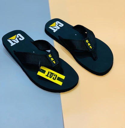 Stride Nest – Men’s Casual Comfort Slippers in Black