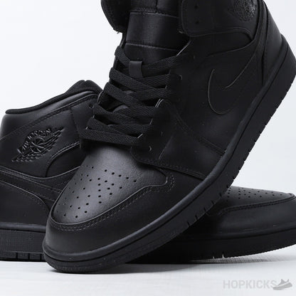 Nike Air Jordan Mid Triple Black