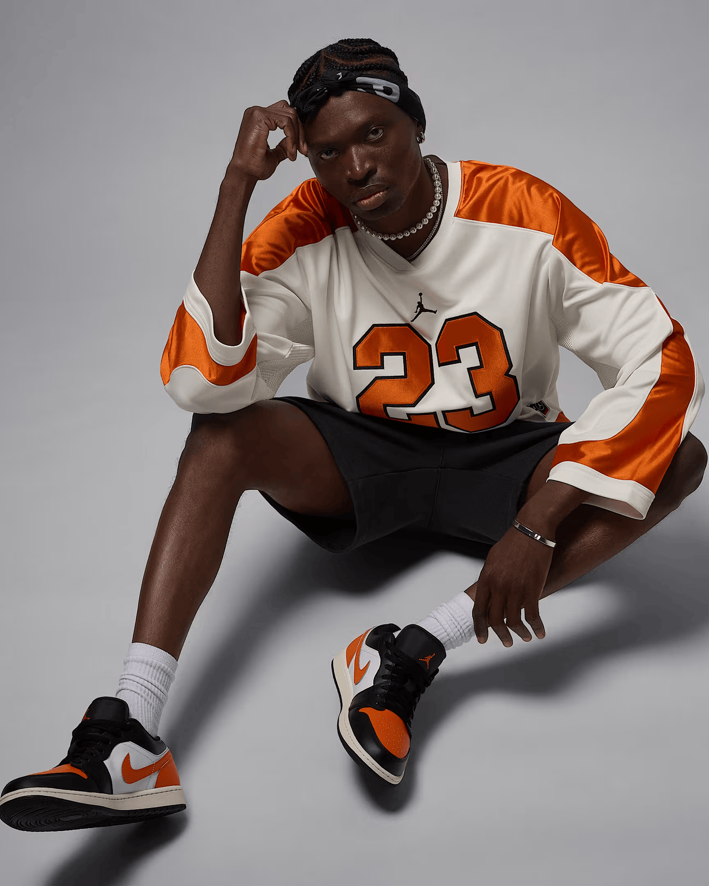Nike Air Jordan Low Orange & Black