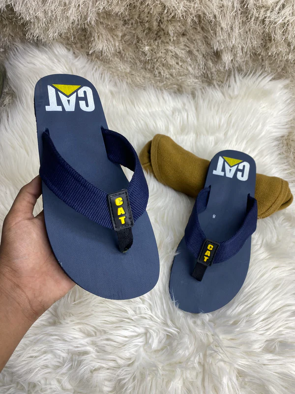 Stride Nest – Men’s Casual Comfort Slippers in Blue