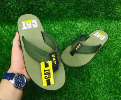 Stride Nest – Men’s Casual Comfort Slippers in Green